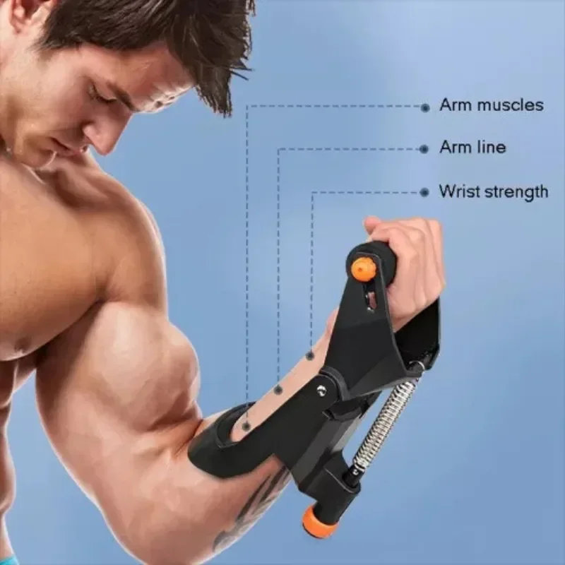 

15~26LBS Power Wrists and Strength Exerciser Forearm Strengthener Adjustable Hand Grips Fitness Workout Arm Training Equipment