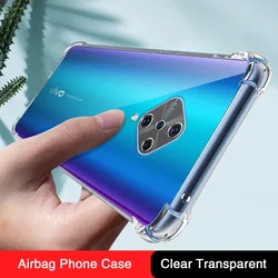 Funda Soft Silicone Luxury Mobile Phone Case for VIVO S1 Pro S1Pro 2018 2019 Airbag Transparent High Qualtiy Original Back Cover