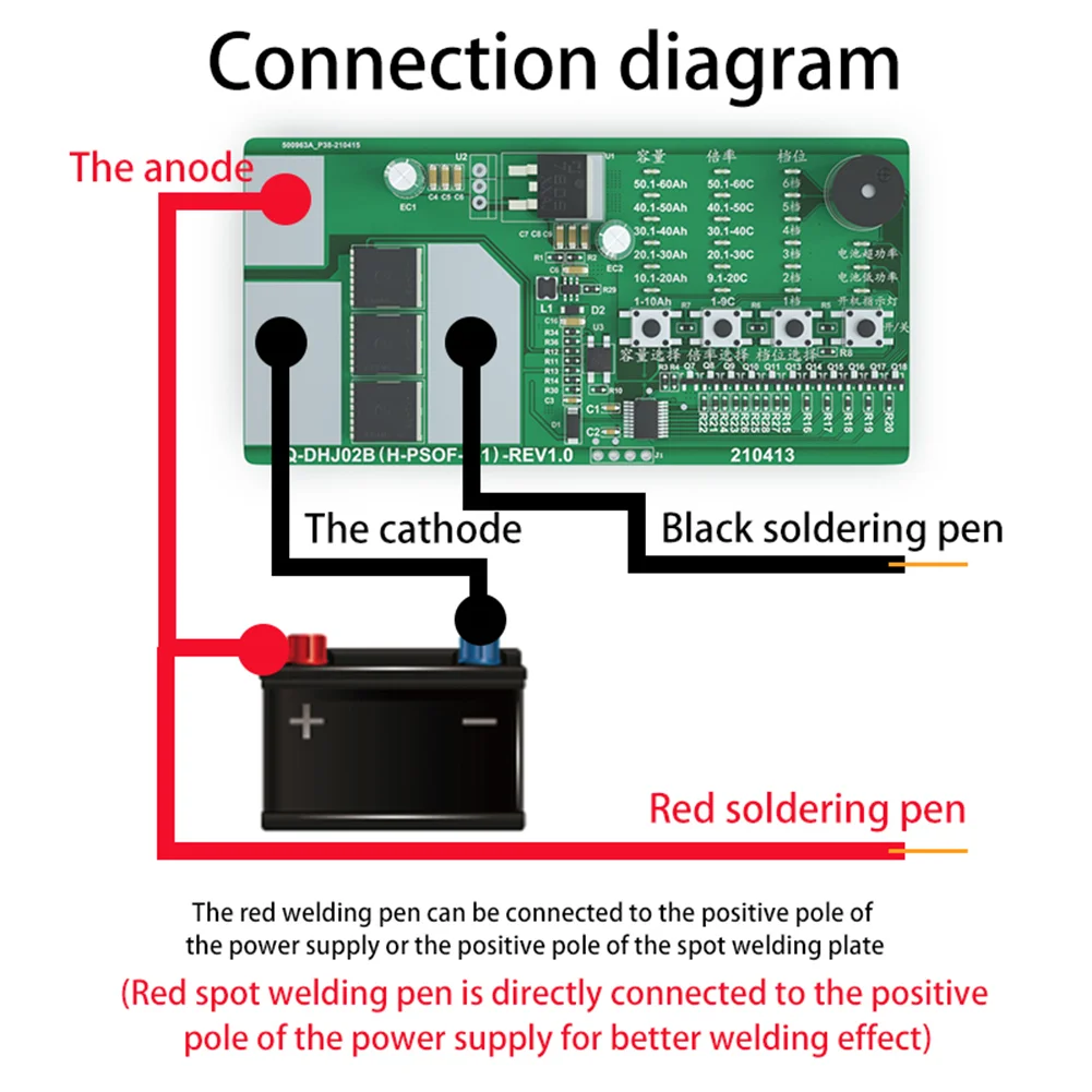 DIY Spot Schweißer Stift Kit 12V Batterie Energie Lagerung Spot PCB Platine Schweiß Maschine Ausrüstung Spot Schweißer Stift