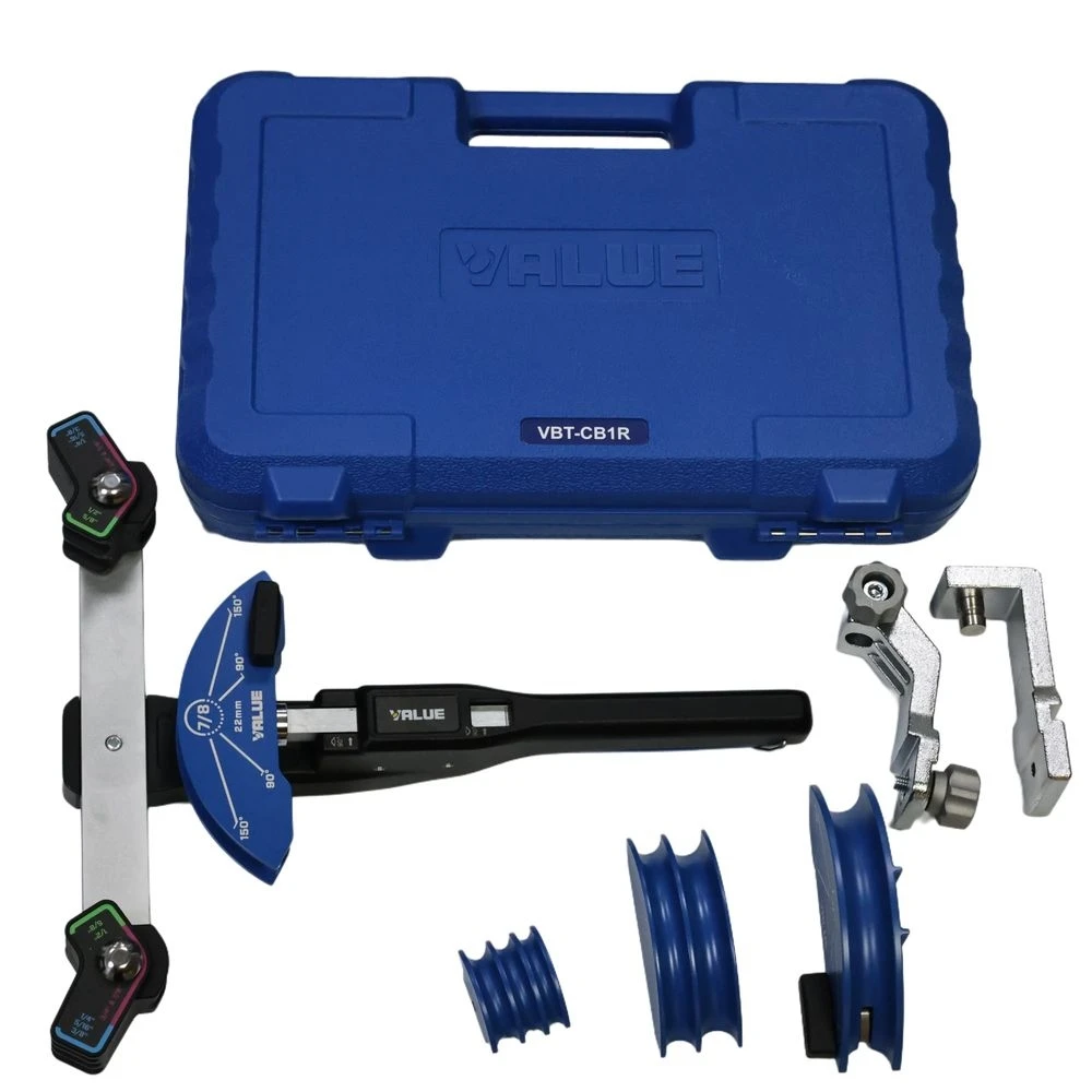 

Combination Set Pipe Bender VBT-CB1R Air Conditioning Copper Tube Aluminum Pipe Bender Set 6-22mm Front and Back Bender
