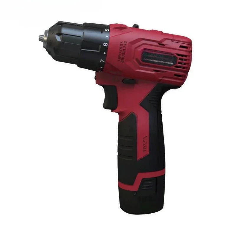 12V lithium battery drill two-speed charging drill 21V multi-function household electric screwdriver
