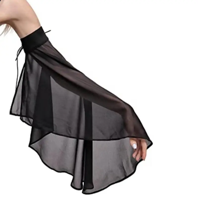 Guanti di lusso in chiffon staccabile gotico con maniche lunghe in tulle da donna per accessori per costumi rinascimentali per feste di matrimonio