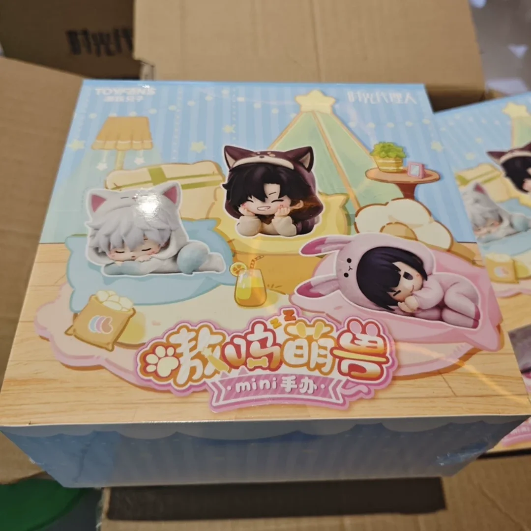 Toyfans Link Click Aowu Cute Beast Mini Figure Blind Box Anime Character Desktop Ornament Collectible Gift For Anime Fans