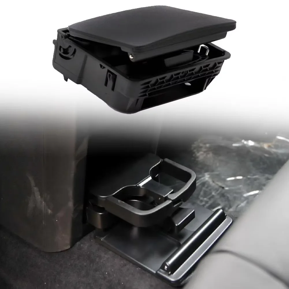 Portable Auto Armrest Rear Cup Holder Durable ABS Cup Mount 1K0862532F for VW Golf-MK5 MK6 2005-2011 Car Accessories