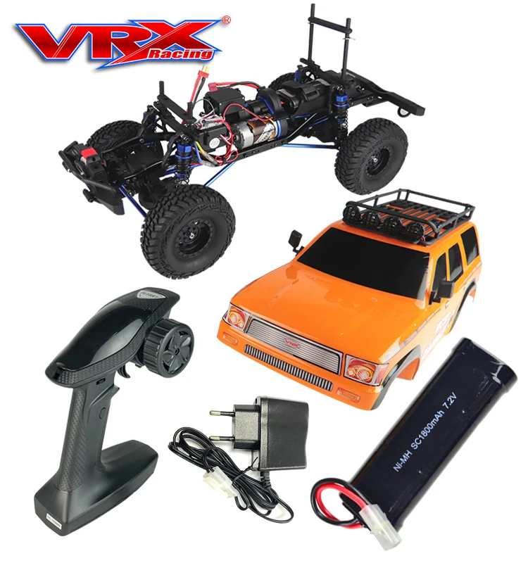 VRX Racing RC Crawler 1/10 Scale 4x4 Electric Powered RC car RH1052 Climbing Structure Model With 5 Channels 2.4GHz Radio RTR