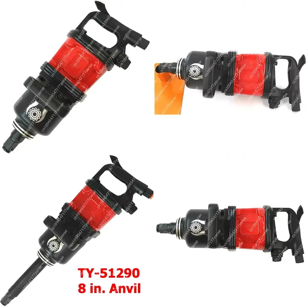 TY51280A  3 540 Ft.lb |   1 en tête de la course |   Pistolet à air comprimé de 50 mm de capacité de serrage, couple exceptionnel, réparation de cylindres hydrauliques