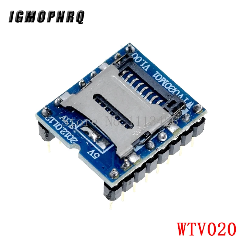 WTV020 GPD2846A Mini MP3 Player Module TF Card MP3 Sound Module Voice Module For Arduino GM Power Supply Module