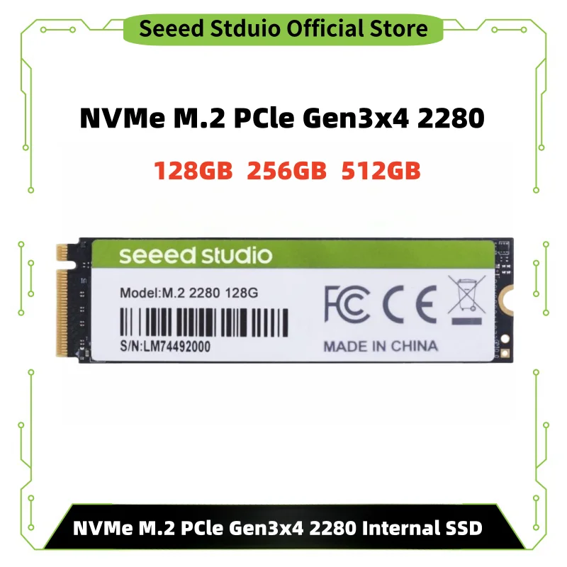 

NVMe M.2 PCle Gen3x4 2280 Внутренний твердотельный накопитель 128 ГБ 256 ГБ 512 ГБ