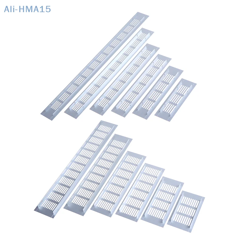 1pc Aluminum Alloy Vents Perforated Sheet Air Vent Plate Ventilation Grille Suitable For Cabinets, Wardrobes, Cupboards