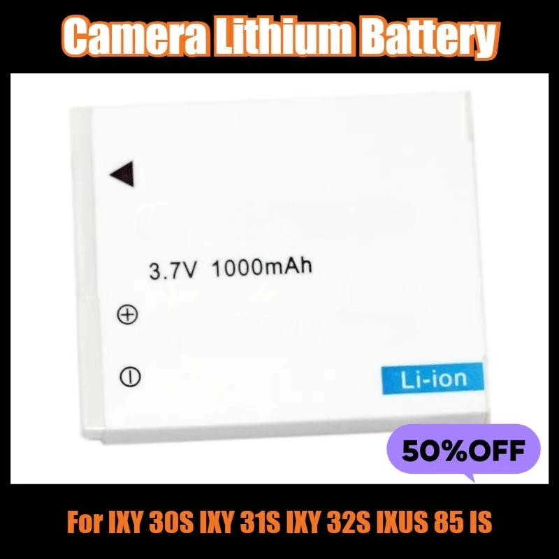 بطاريات كاميرا 3.7 فولت 1000 مللي أمبير NB-6L لـ IXY 30S IXY 31S IXY 32S IXUS 85 IS