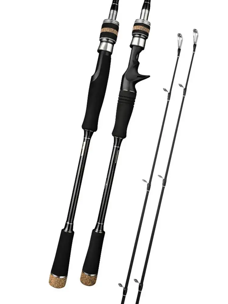 طقم صنارة صيد من ألياف الكربون بطول 2.7 متر، مقبض على شكل مسدس، لصيد الأسماك في البحر، صنارة صيد طويلة المدى، طقم صنارة صيد س... #1