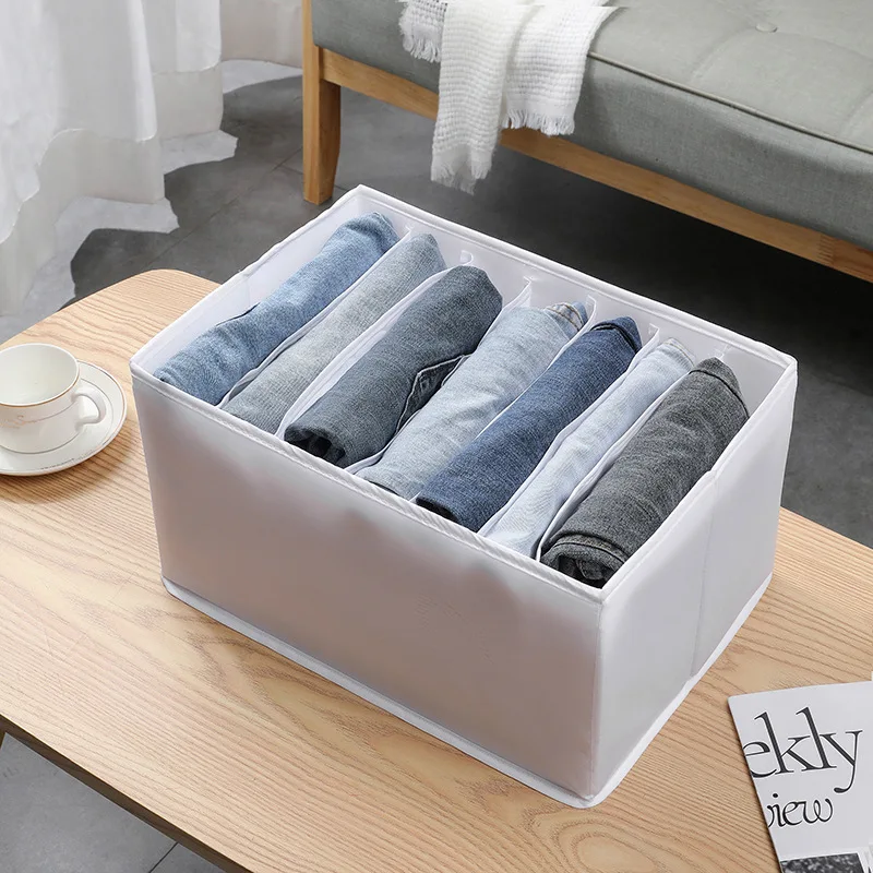 

24Grid-dimensional underwear socks storage box hot-selling washable cotton underwear jeans folding bra underwear box home