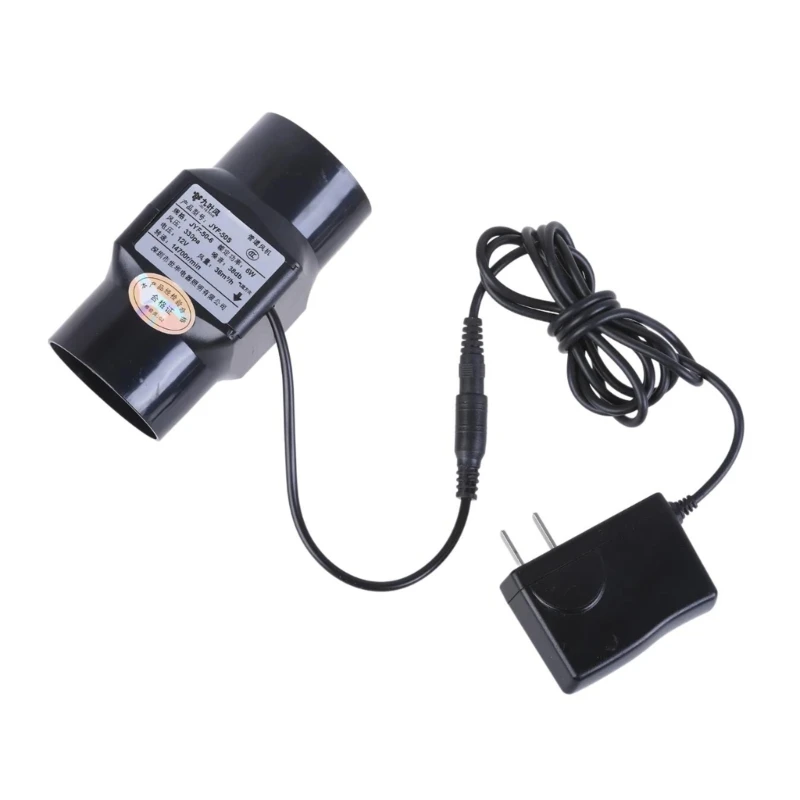 Quiet 12V พัดลมระบายอากาศพัดลม 2 นิ้วท่อ Vent Air EXTRACTOR สำหรับห้องน้ำห้องครัว 2 นิ้วท่อเพดานหน้าต่างท่อท่อไอเสียพัดลม M4YD