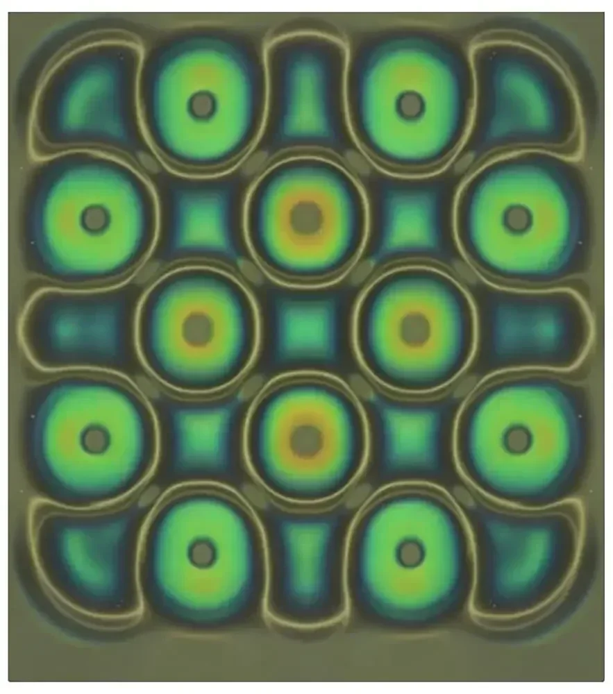 25/30/50mm Magnetic Field Viewer Magnet Poles Testing Card Magnetism Area Observation Film Card Magnet Detector Pattern Display