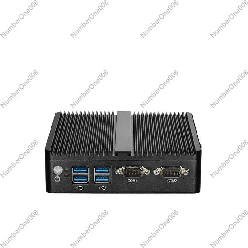 2 LAN 2 COM Mini Industrial PC Fanless Embedded Computer for Vision, J6412 N5095 J4125 N5105