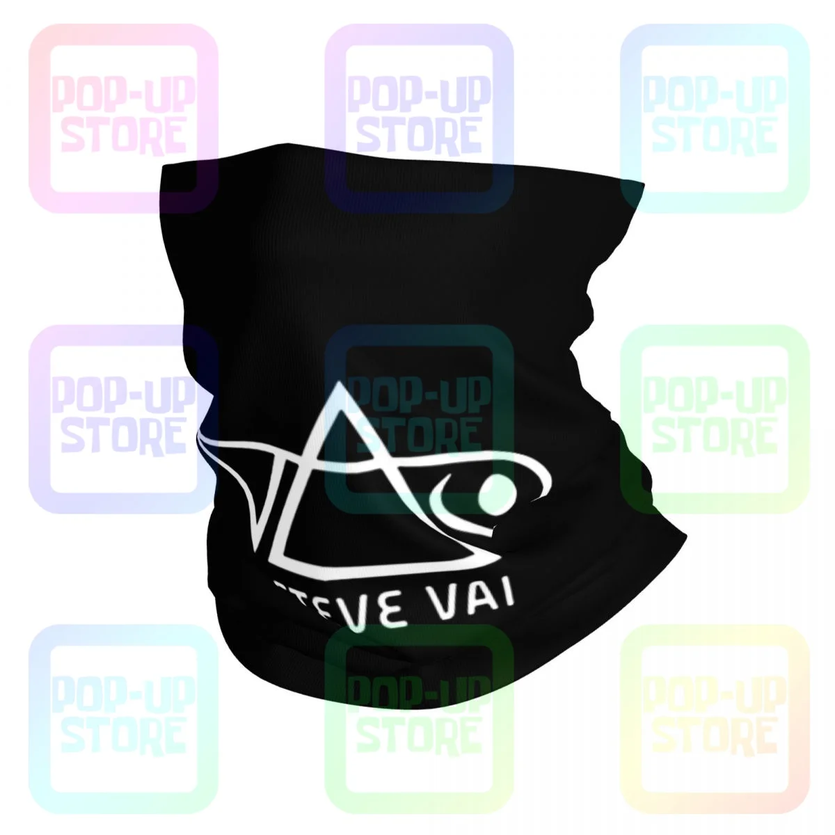 Steve Vai Rock N Roll musik gitaris Band Neck Gaiter Bandana syal masker wajah musim panas pria wanita elastis tinggi