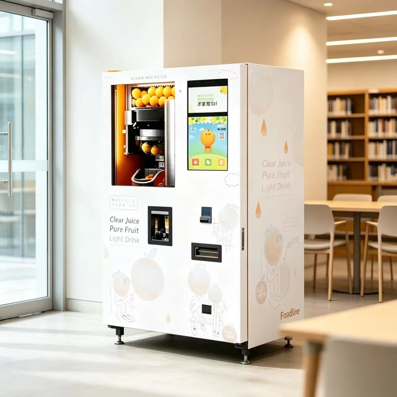 Industrial Automatic Juice Vending Machine Commercial Fruit Drink Vending Machine for Business