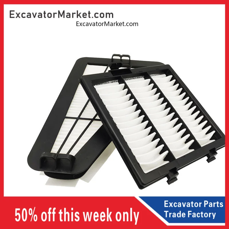 

For Excavator Caterpillar CAT 320 323 330 336 345 349 GC Built-in External Cabin Filter Element Filter Mesh Excavator Parts