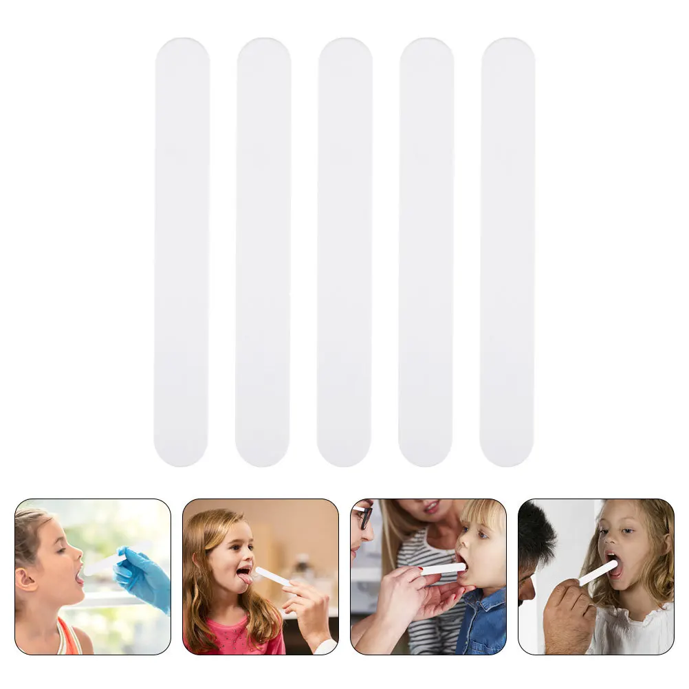 

50Pcs Tongue Depressor Stirring Sticks Disposable Medical Grade Smooth Safe for Diagnostic Use Bulk