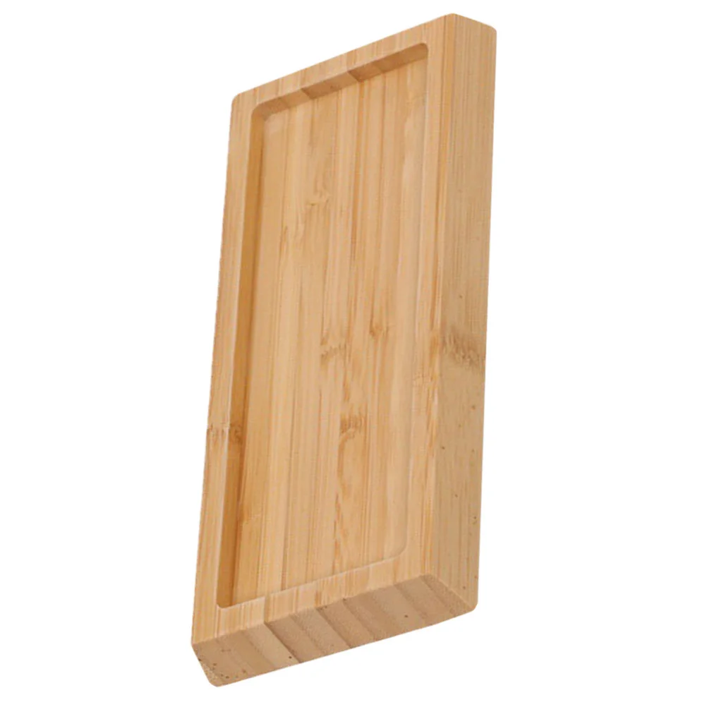 Serving Sharpening Stones Stand Whetstone Bamboo Sharpener Rack Knife Sharpeners