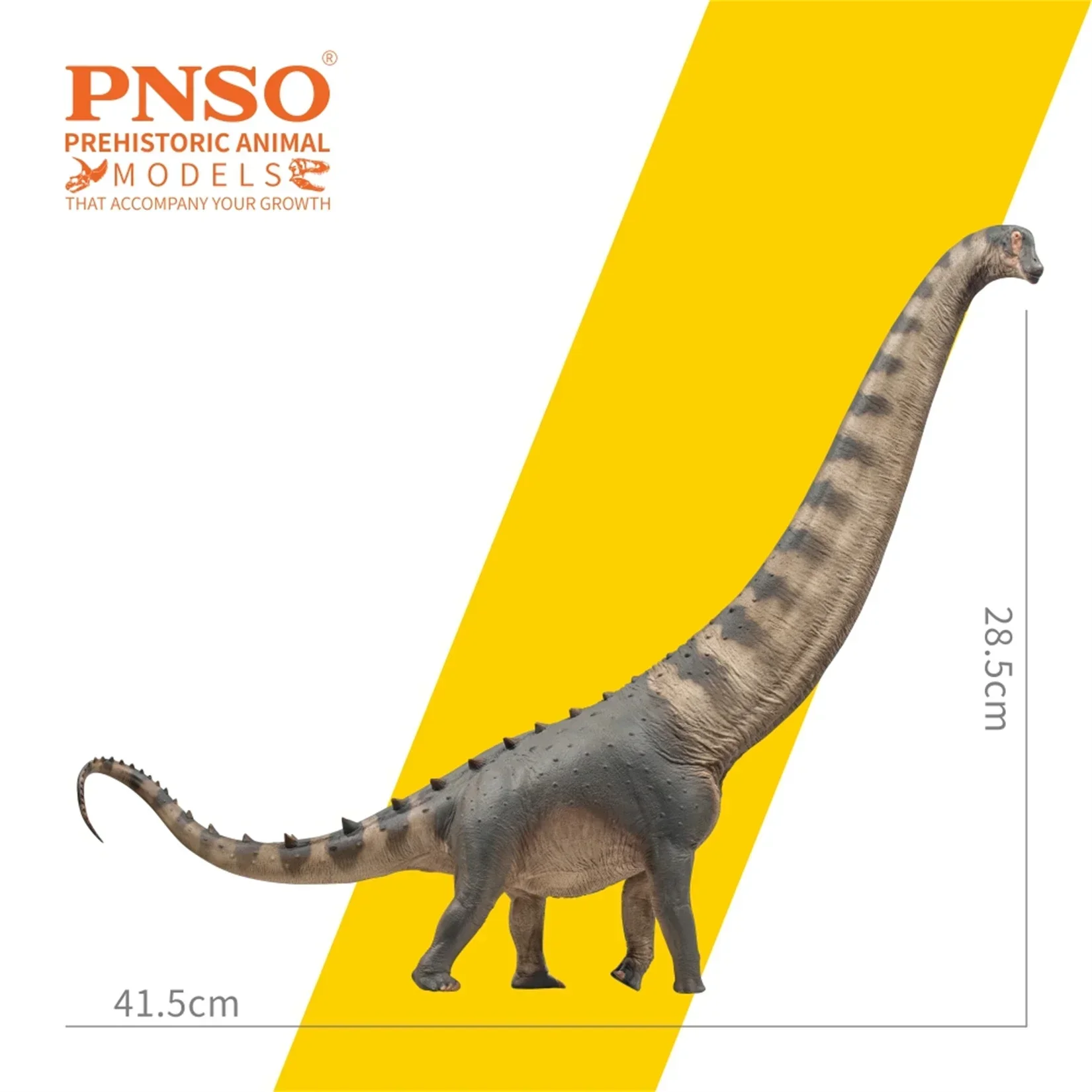 

PNSO 79 Alamosaurus Samuel Model Prehistoric Saltasauridae Dinosaur Animal Scientific Collection GK Decoration Birthday Gift Toy