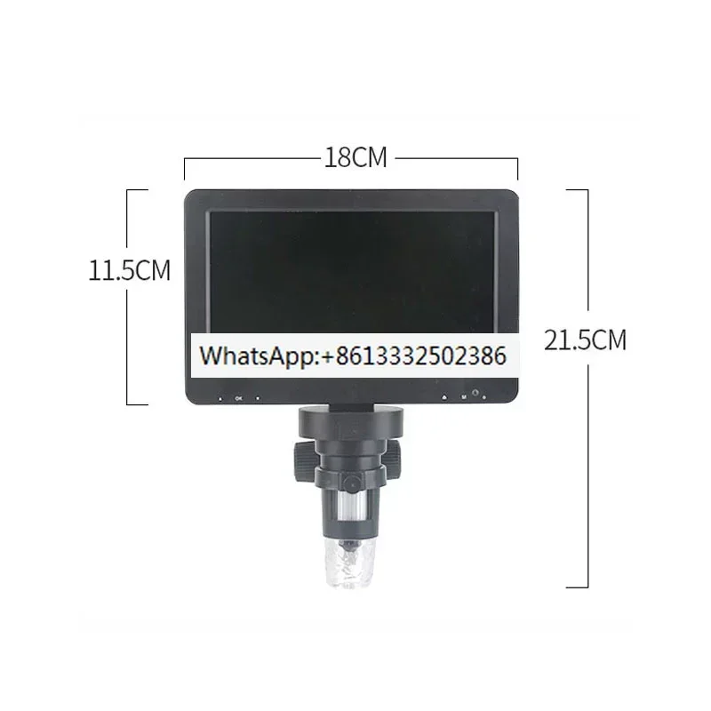 

Цифровой USB-микроскоп с увеличением 1600X, мини-ручная инспекционная камера, лупа для кожи, светодиодный светильник OEM