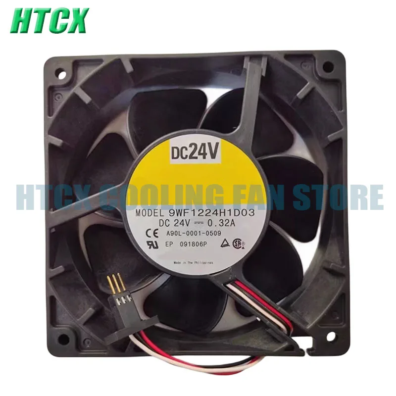 9WF1224H1D03 DC24V 0.32A  Waterproof Fan Processor Cooler Heatsink Fan For Computer