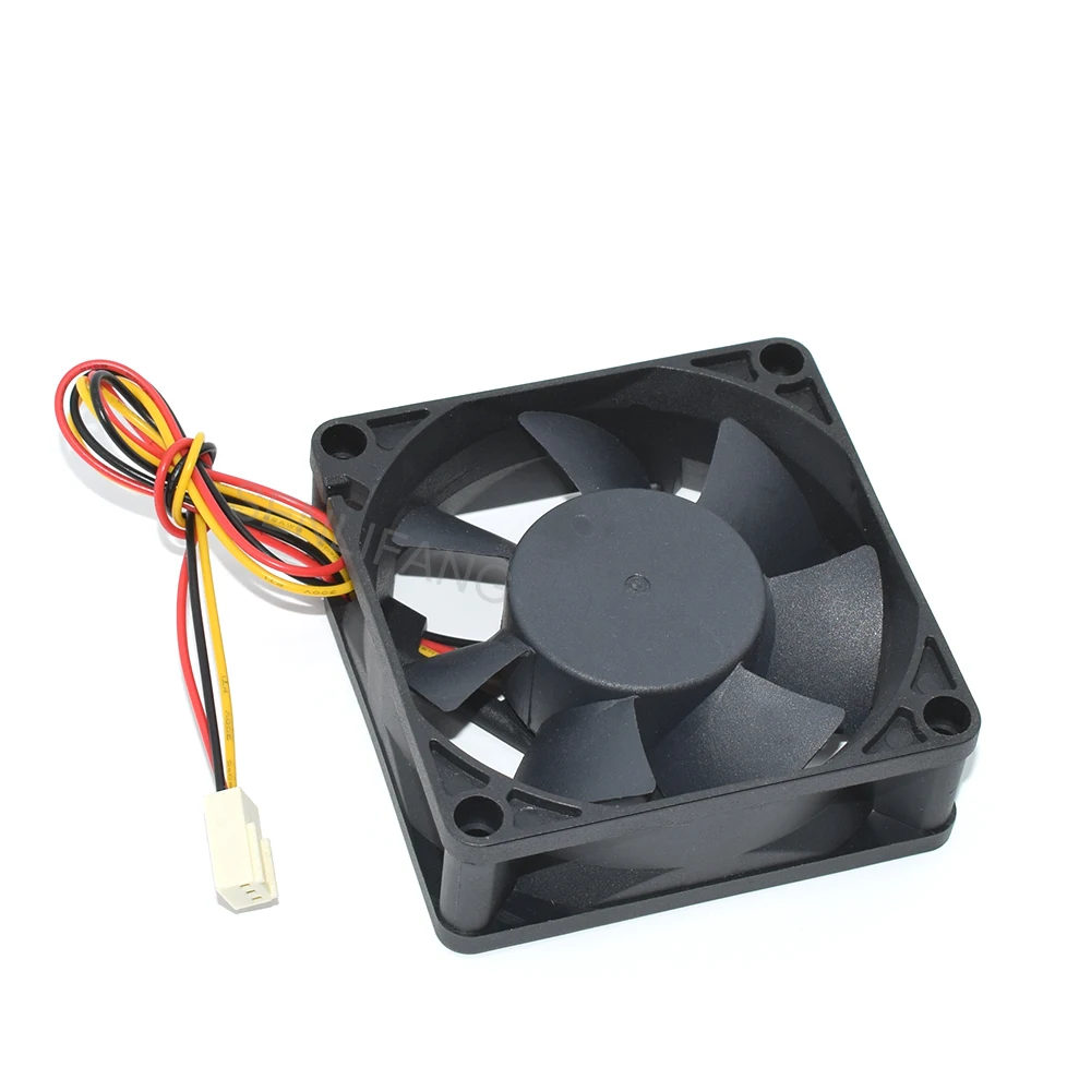 EVERCOOL 서버 냉각 팬, EC7025L12ER, 7025, DC12V, 0.14A, 70mm, 3 선, 신제품