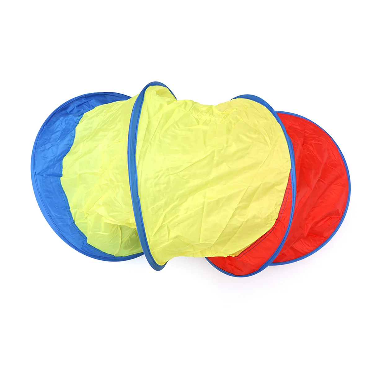 Tunnel di esplorazione pop-up 48 * 180 cm Tunnel strisciante pieghevole multicolore per bambini Tenda da gioco durevole in filo di acciaio senza odori per la casa