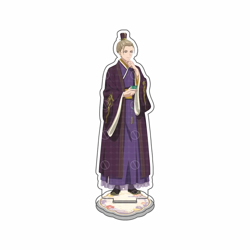 Anime Acrylic Stand Though I Am an Inept Villainess Kou Reirin Shu Keigetsu Kin Seika Cos Figure Ornaments Gifts key chain 15CM