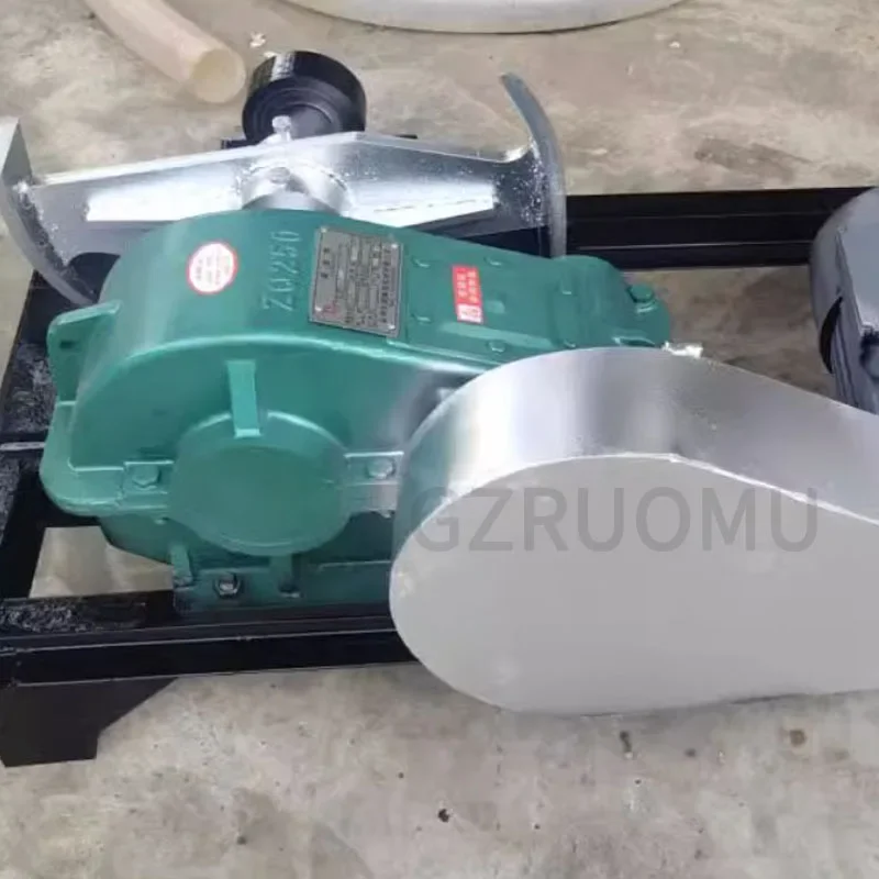 Electric Wood Splitter Horizontal Woodcutting Machine 4KW Household Automatic Logging Chopping High Efficiency Firewood Chopper