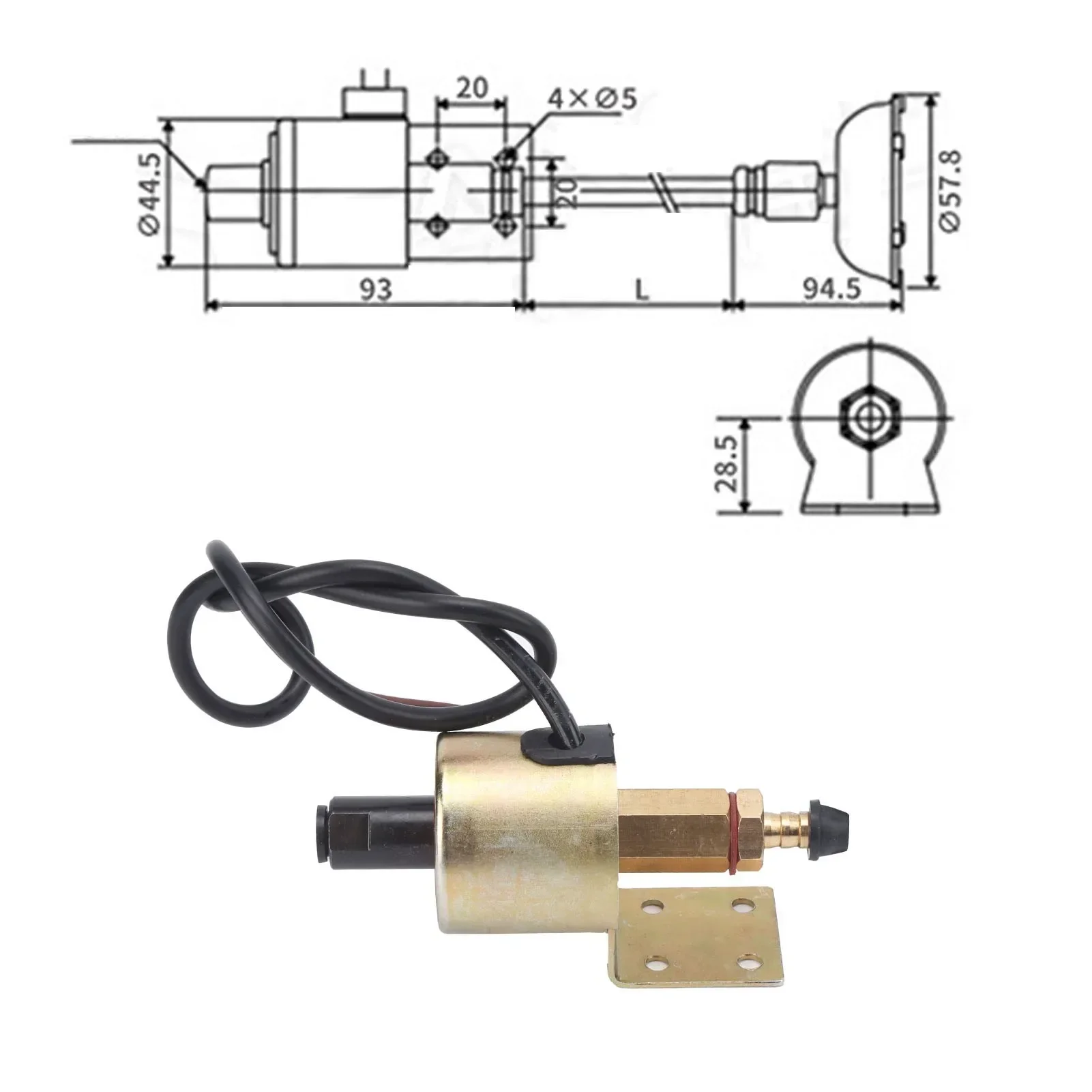Rectificadora bomba de aceite electromagnética amoladora fresadora bomba de repostaje máquina herramienta lubricación AC220v