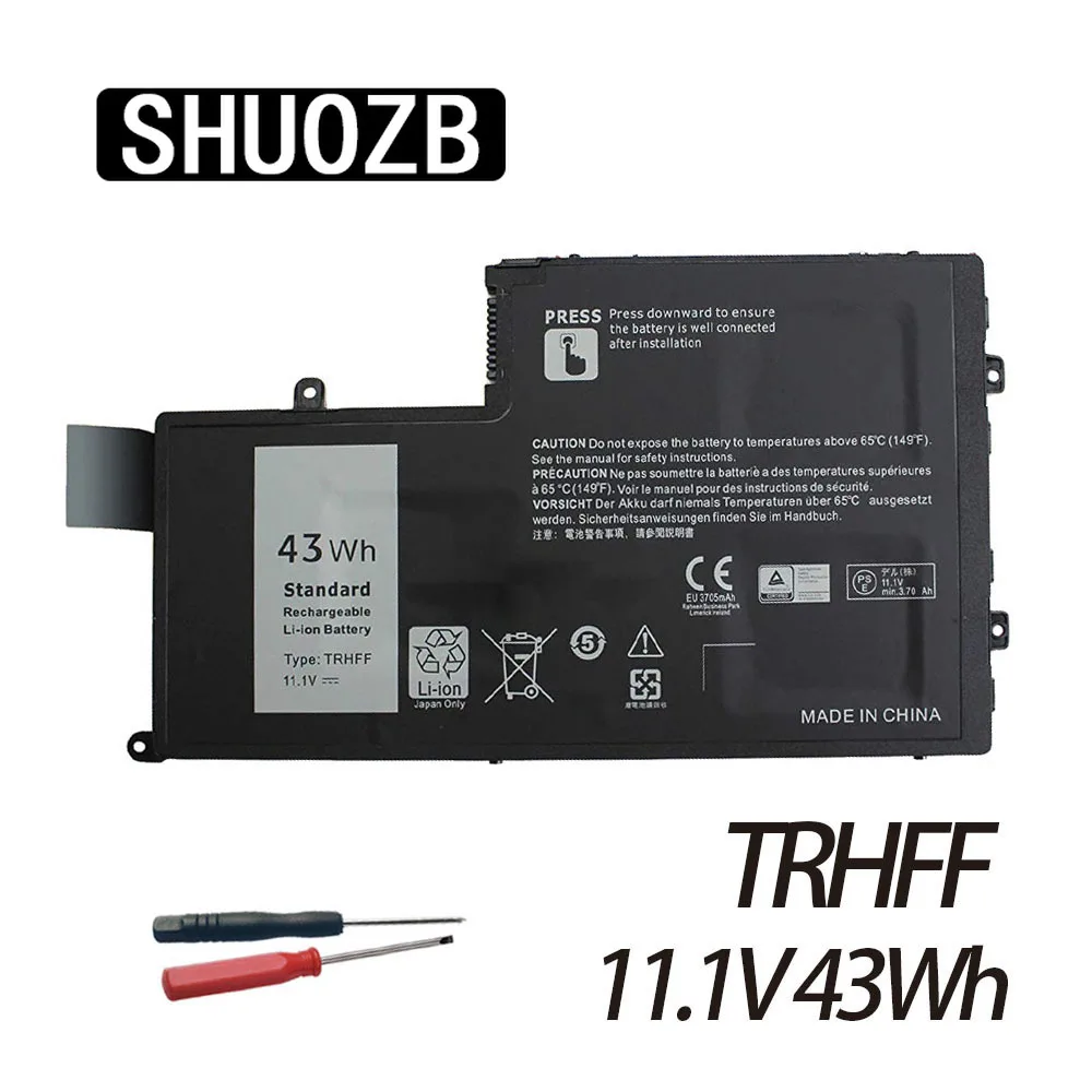 TRHFF 1V2F6 Battery For Dell Inspiron 14 15-5547 5445 5447 5448 5548 5557 14-5445 5457 5447 5448 Latitude 3450 3550 01V2F 11.1V