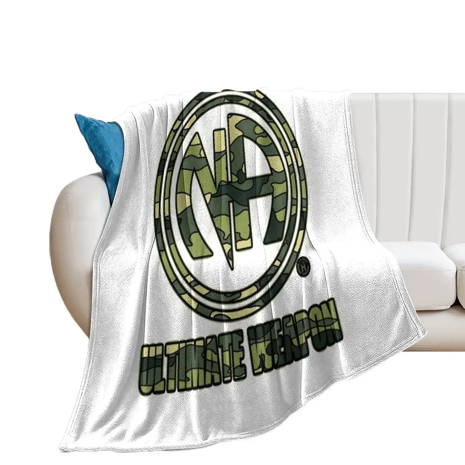 

Narcotics Anonymous Gifts 12 Steps Camo Ultimate Weapon Throw Blanket Nap Cute Giant Sofa For Decorative Sofa Blankets