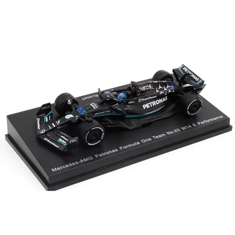 SPARK-Modèle de voiture F1 Grand Masters 1/64 et 23 Hamilton Alonso en résine moulé sous pression, pièce d'affichage de collection pour enfants, cadeau pour enfants, 2022