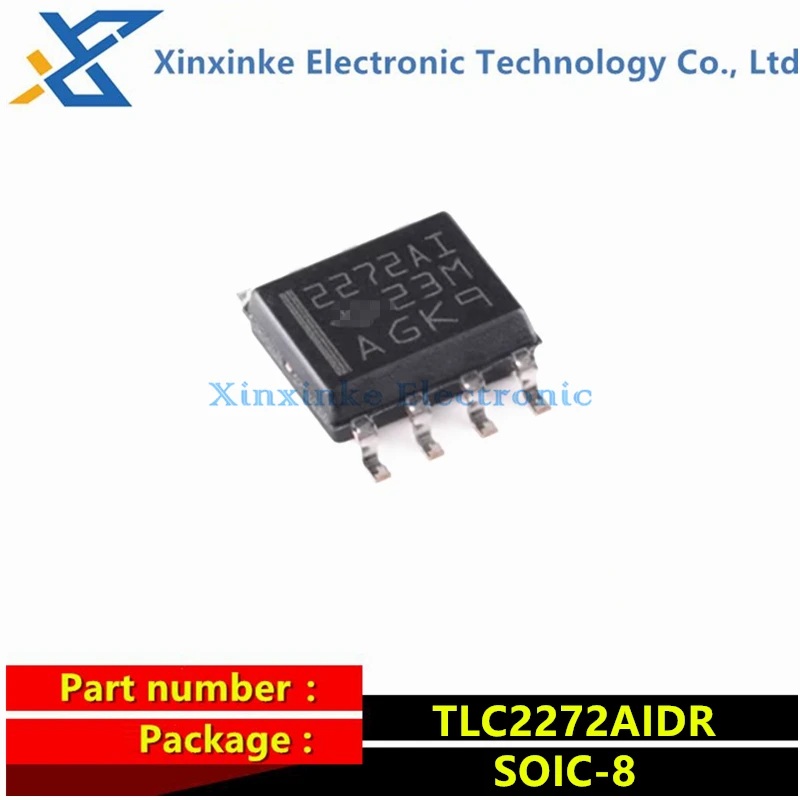 

5PCS TLC2272AIDR SOIC-8 Mark: 2272AI Operational Amplifiers - Op Amps Dual R/R Op Amp Low Noise Amplifier Chip