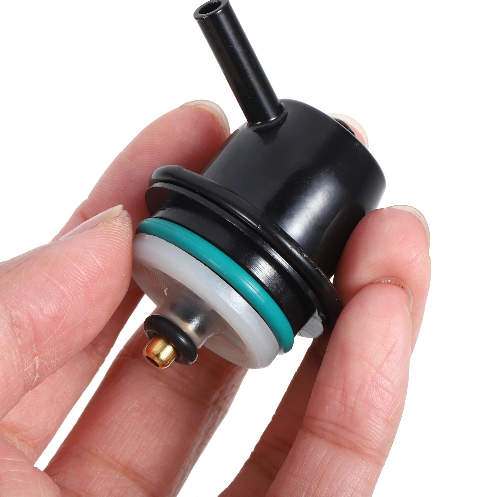 

Stainless Steel Pressure Regulator Replacement Car Fuel Injection Pressure Regulator Long Lifespan Easy Installation Compatible