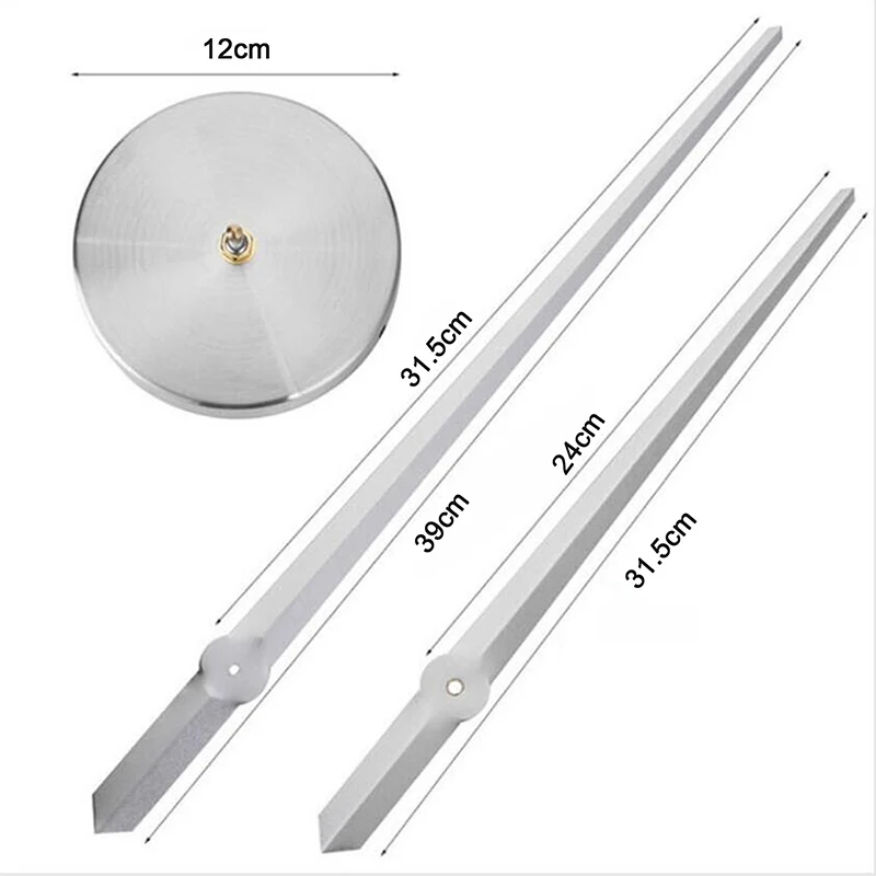 1PC Brief DIY Large Clock Needles Quartz Mechanism Big Size Hour Hands Accessories for 3D Wall Clock Modern Home Decor New