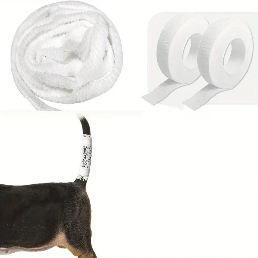 Elastic Pet Mesh Bandage Prevent Licking Prevent Scratch Sterilization Mesh Cover Breathable Pet Protection Cover Animal Rescue