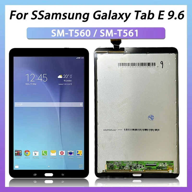 

Высококачественный ЖК-дисплей для Samsung Tab E 9,6 T560 T561 T560NU, дигитайзер сенсорного экрана, матричная панель, детали для сборки планшета