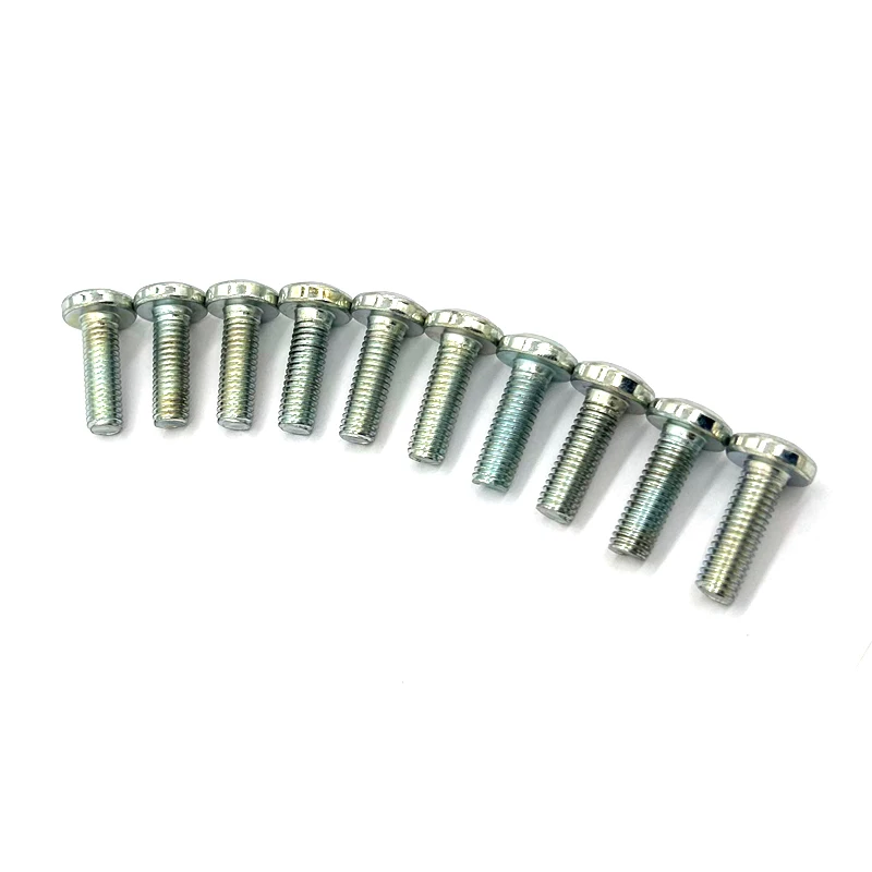 10PCS Universal 8mm M8 Motorcycle Brake Disc Rotor Screws Bolts Step/No Step M8X25 Hexagon Socket Mount Screws Bolts