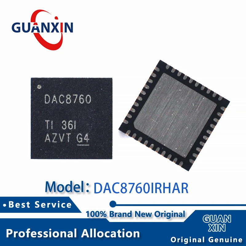

100% New DAC8760IRHAR DAC8760IRHAT Marking DAC8760 VQFN-40 DAC8760I