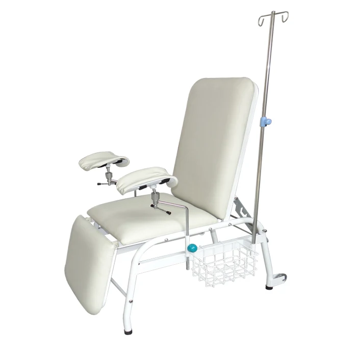 BDEC106 Luxurious Hospital Blood Transfusion Chair Manual Blood Donation Collection Chair