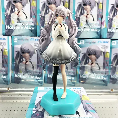 Original Sega Hatsune Miku Färgglad Anime Sekai Project Miku & Megurine Luka & Kagamine Len & Rin & Kaito & Meiko Figurer 8 best sales luka megurine figur - №5