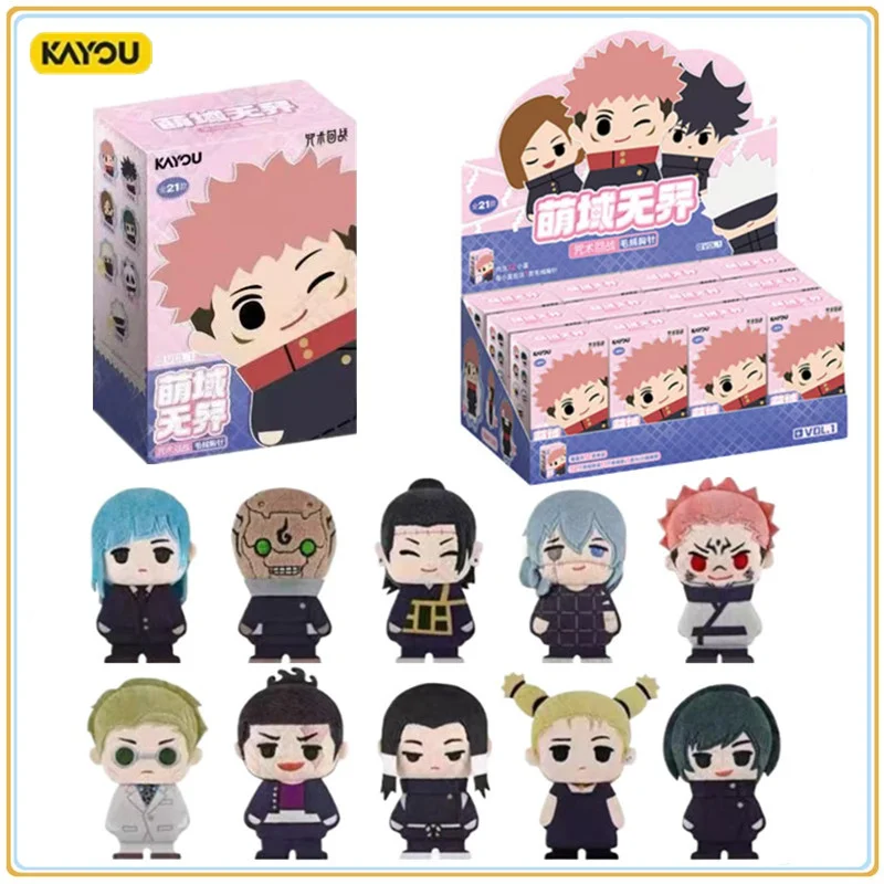 

В наличии оригинальная брошь KAYOU Jujutsu Kaisen Itadori Yuji Gojo Satoru Fushiguro Megumi слепая коробка аниме персонаж игрушки подарки
