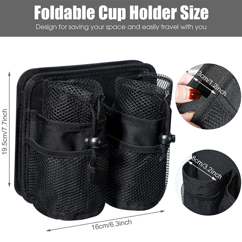 Luggage Cup Holders Coffee Mugs Cups Bottles Suitcase Drink Organizer Unisex Universal Traveler Bottle Man-carried Bag