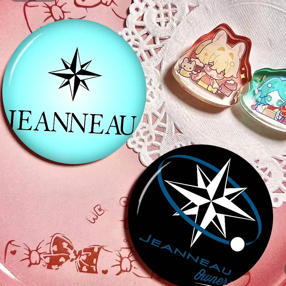J-JEANNEAU Anime Brooches Cute Cartoon  Badge Jacket Jeans Lapel Pin Gift Accessorie