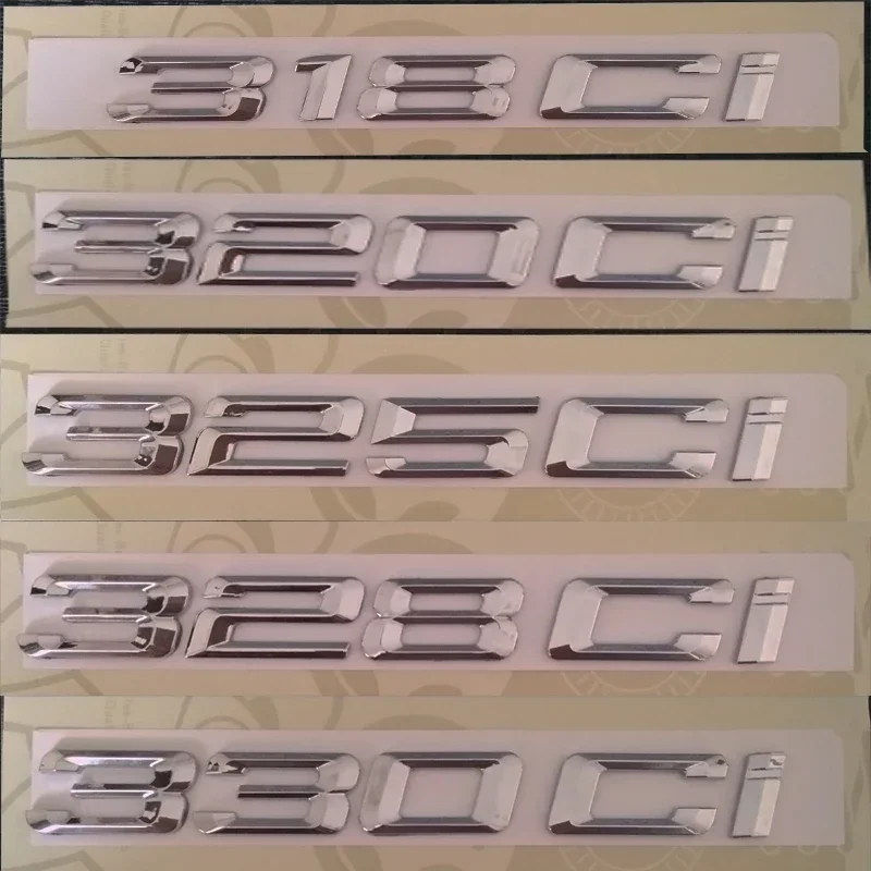 

Car Rear Sticker For BMW 3series E46 318ci 320ci 325ci 328ci 330ci 323ci