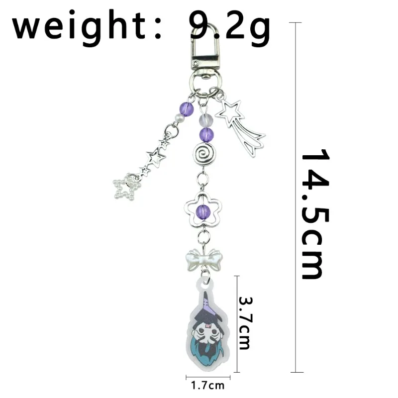 15cm 애니메이션 에일리언즈 스테이지스 이반 틸 코스프레 키 체인 아크릴 귀여운 키체인 백팩 장식 자동차 키 링 액세서리 선물