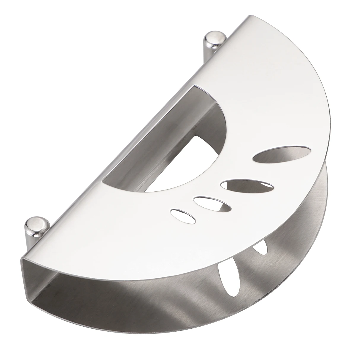 

Tissue Holder Napkin Dispenser Paper Towel Rack Hollow Out Semicircle Friendly Bedroom Living Room Toilet